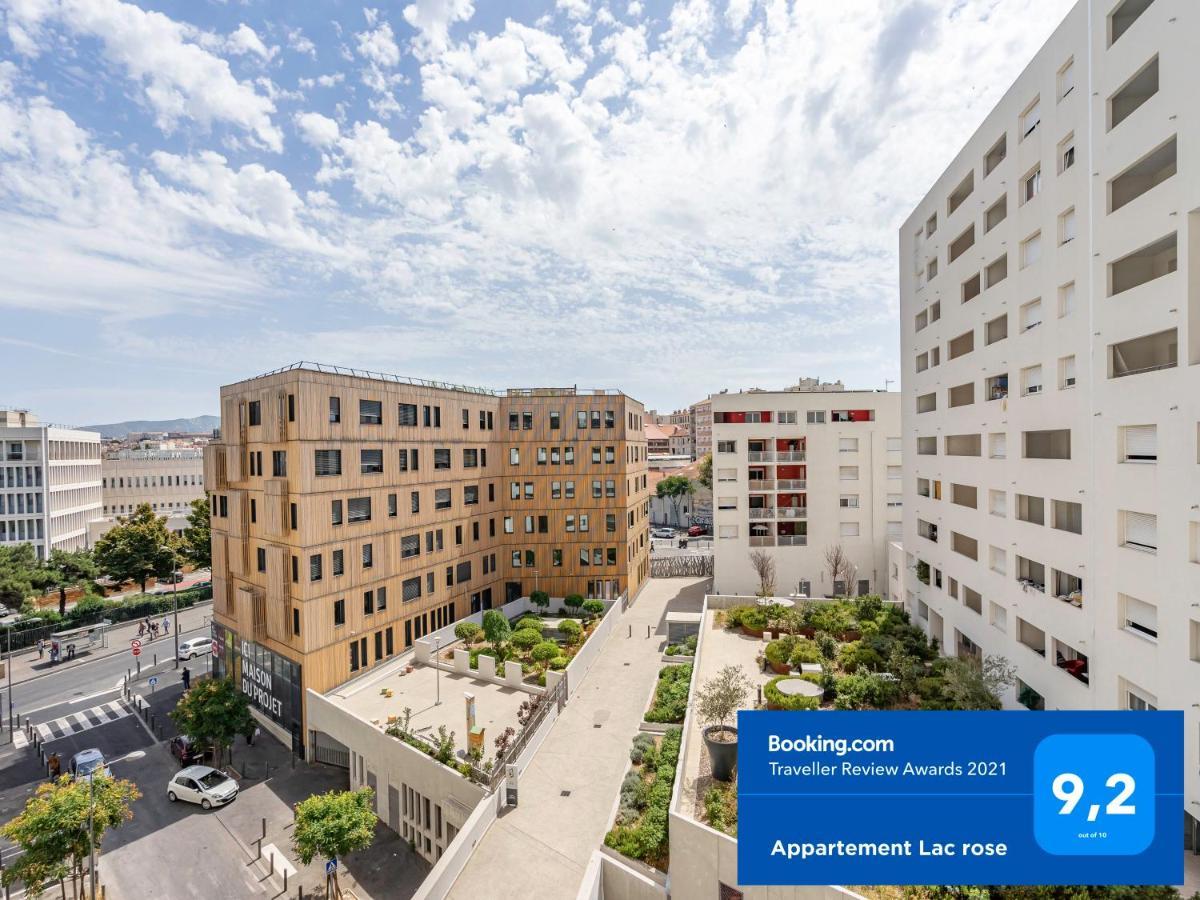 Appartement Lac rose - Parking, Métro, jusqu'à 4 personnes Marseille Extérieur photo